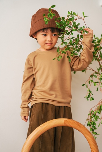 [QDYL62] QDYL 62 Quick Dry Kids Round Neck L/Sleeve